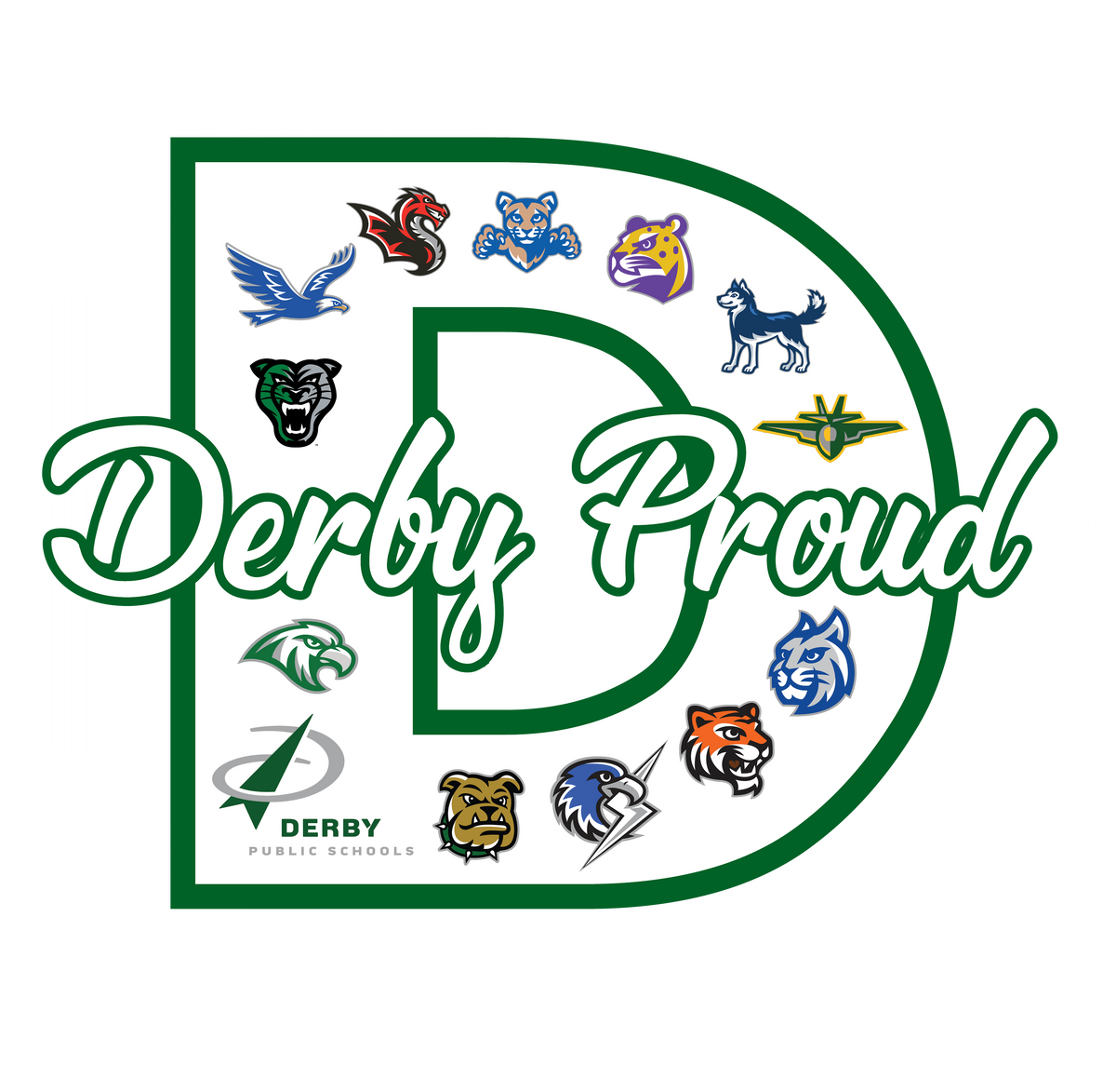 SUBLIMATION D with school logos Bittersweet Derby KS