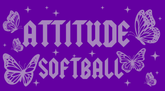 Attitude softball Butterfly