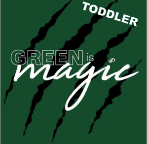 green is magic claw black and white Toddler