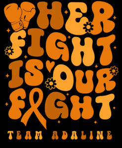 Team Adaline Fundraiser shirt