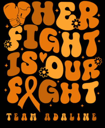 Team Adaline Fundraiser shirt