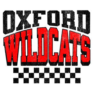 oxford wildcats checkered