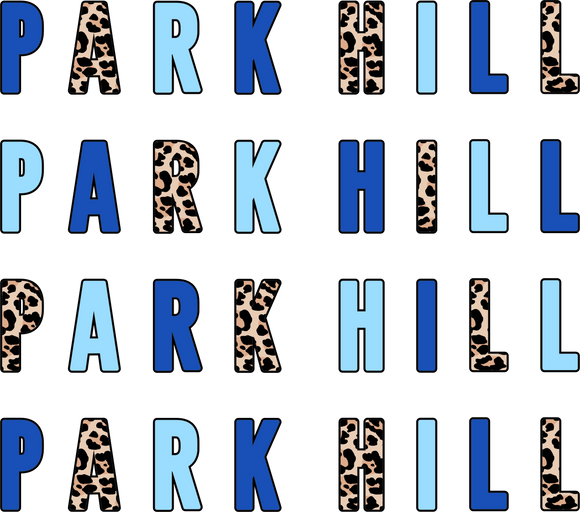 Park Hill stacked with leopard