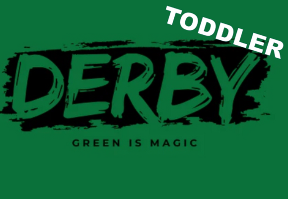 Derby Paint- green is magic toddler