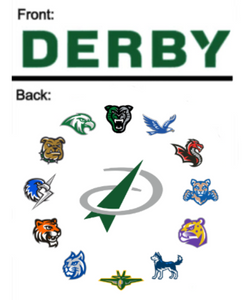 SUBLIMATION YOUTH- Derby all Schools front and back