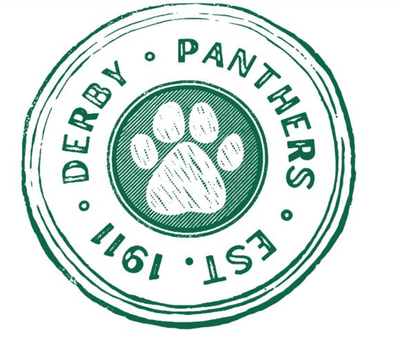 SUBLIMATION- Panthers Paw Circle