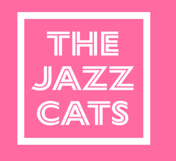 Jazz Cats white logo only