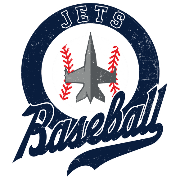 Jets Baseball round design