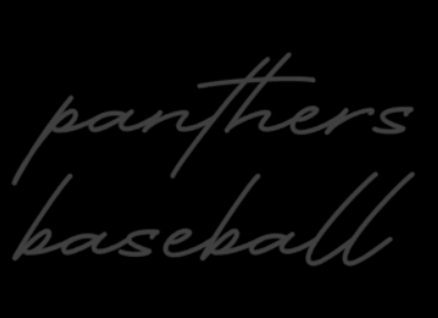panthers baseball puff