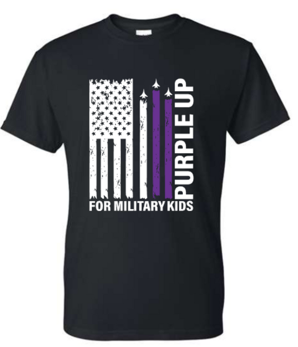 DNMS Purple up for Military shirts- fundraiser