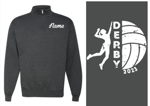 DNMS quarter zip vollleyball