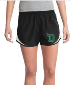 DMS track shorts womens fit
