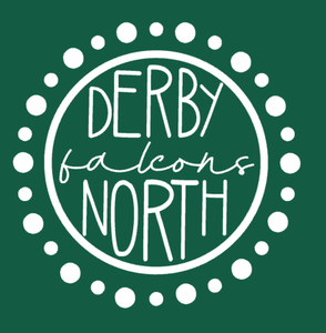 Derby Falcon circle design- Short sleeve gildan shirt
