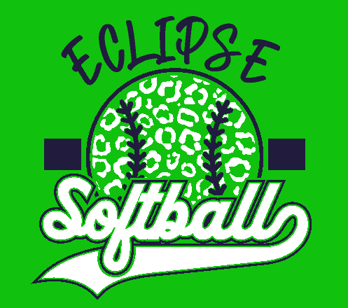Eclipse Softball leopard- lots of shirt options!