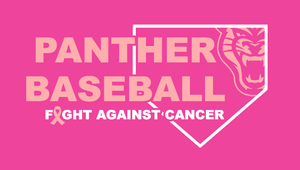 Panther Baseball Breast Cancer shirt