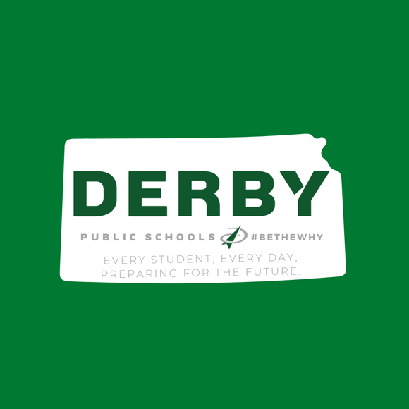 District shirt option #4 Derby Public Schools State of Kansas