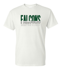 Falcons Cheer Ombre tshirt