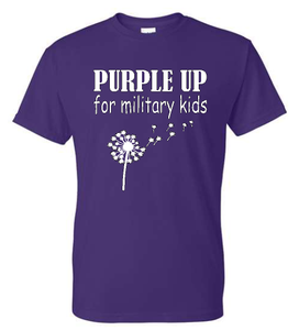 STONE CREEK Purple up for Military shirts