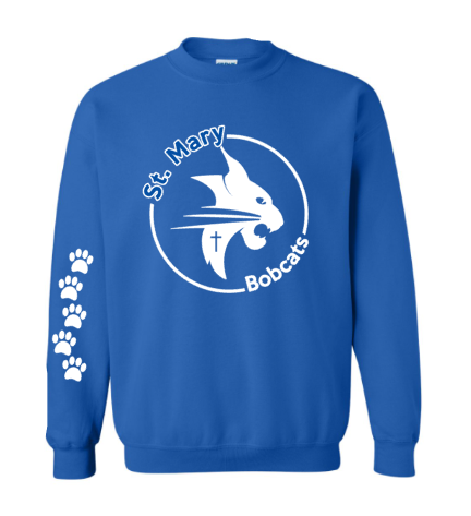 Blue Crewneck sweatshirt