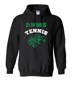 DNMS Tennis black hoodie